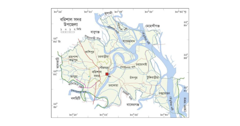 বরিশাল জেলার নদীর নাম