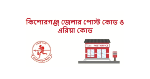 কিশোরগঞ্জ জেলার পোস্ট কোড