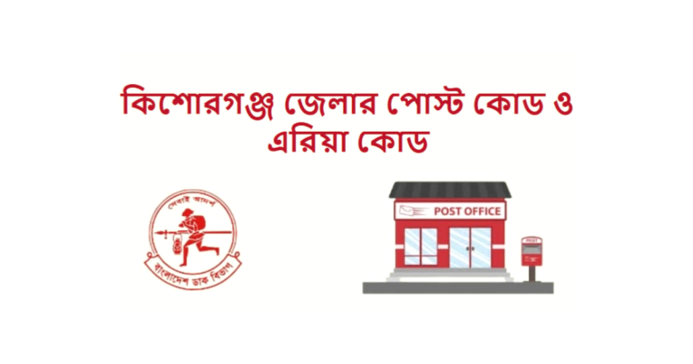 কিশোরগঞ্জ জেলার পোস্ট কোড