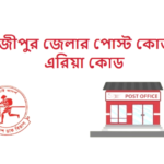 গাজীপুর জেলার পোস্ট কোড