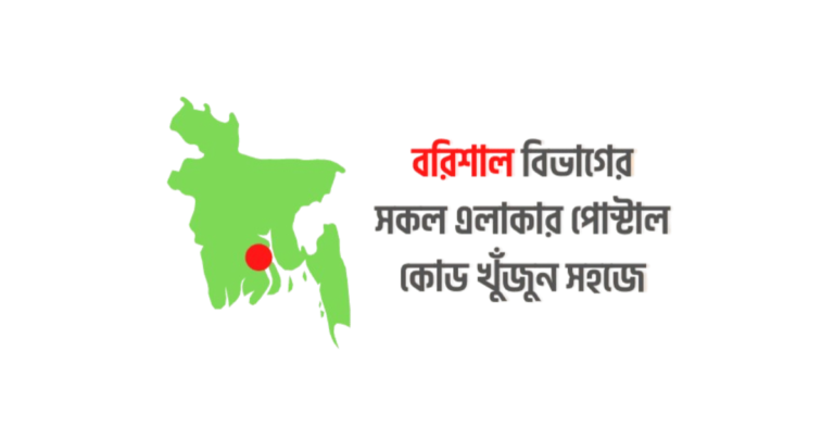 বরিশাল জেলার পোস্ট কোড