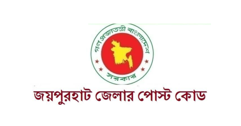 জয়পুরহাট জেলার পোস্ট কোড