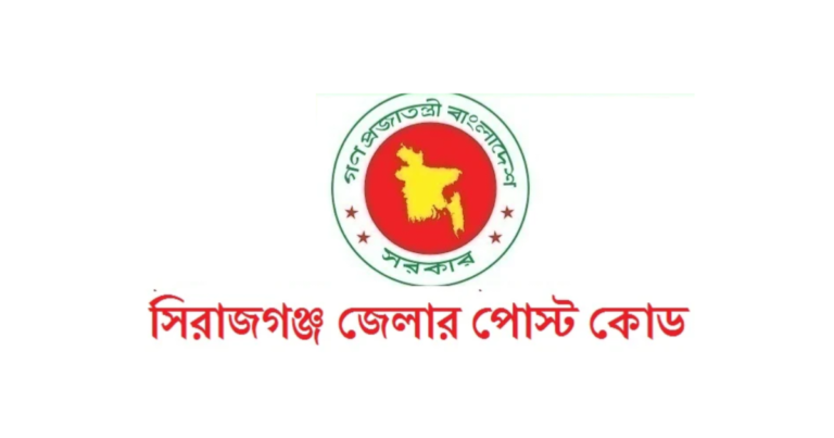 সিরাজগঞ্জ জেলার পোস্ট কোড