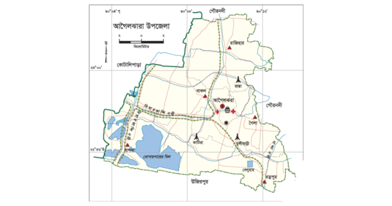 আগৈলঝাড়া উপজেলার ইউনিয়ন সমূহ