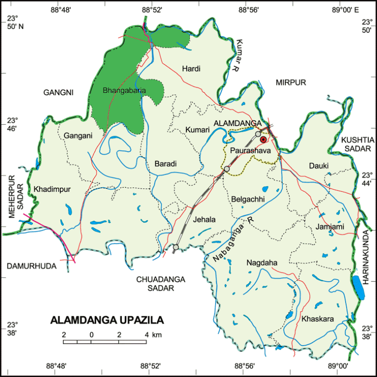 আলমডাঙ্গা উপজেলার ইউনিয়ন সমূহ