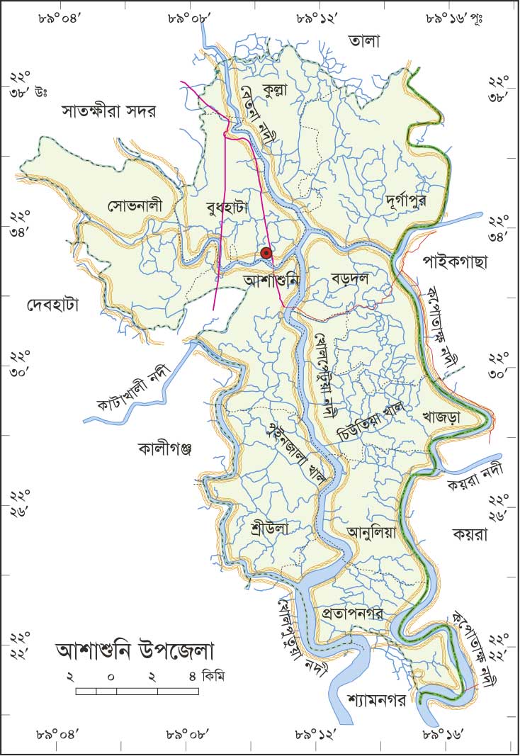 আশাশুনি উপজেলার ইউনিয়ন সমূহ