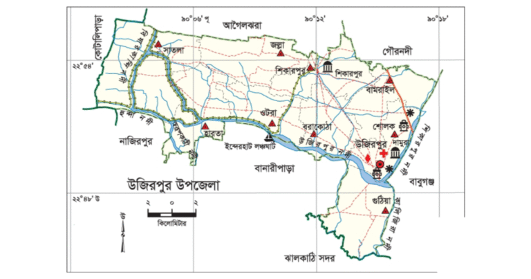 উজিরপুর উপজেলার ইউনিয়ন সমূহ