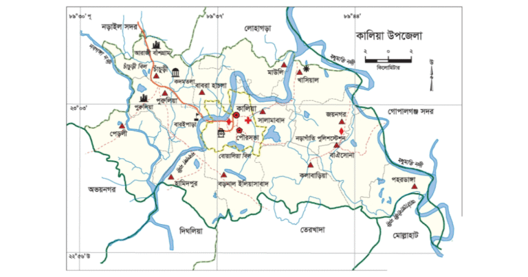 কালিয়া উপজেলার ইউনিয়ন সমূহ