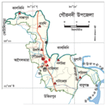 গৌরনদী উপজেলার ইউনিয়ন সমূহ