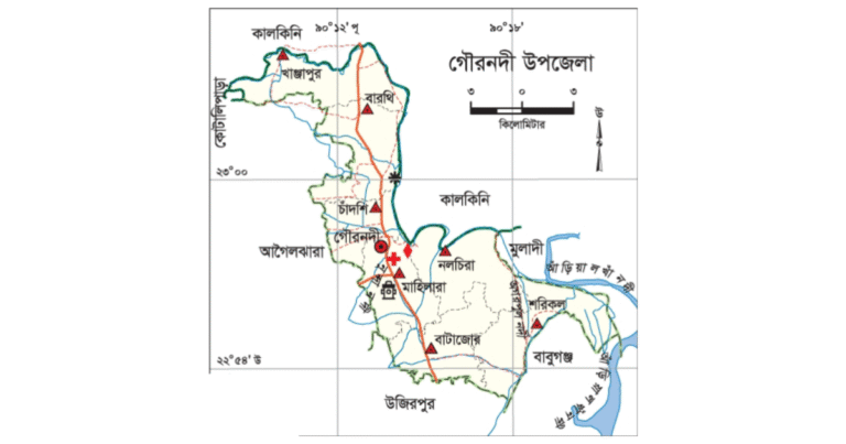 গৌরনদী উপজেলার ইউনিয়ন সমূহ