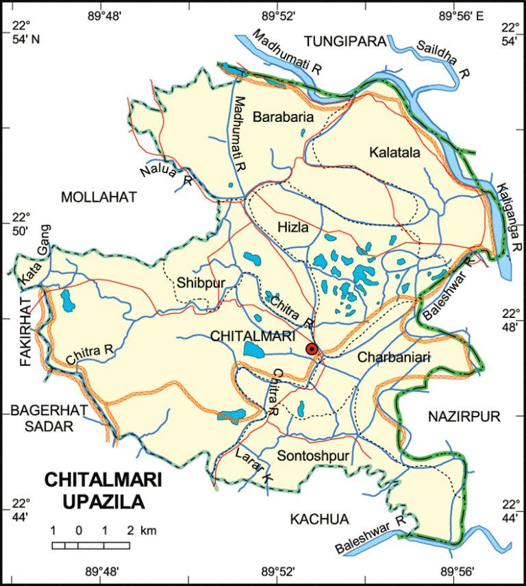 চিতলমারী উপজেলার ইউনিয়ন সমূহ