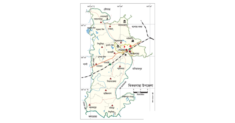 ঝিকরগাছা উপজেলার ইউনিয়ন সমূহ