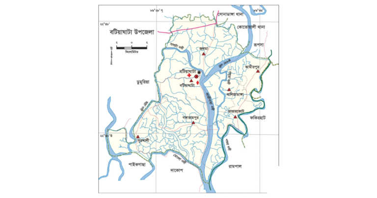 বটিয়াঘাটা উপজেলার ইউনিয়ন সমূহ