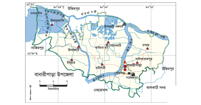 বানারীপাড়া উপজেলার ইউনিয়ন সমূহ