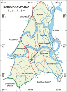 বাবুগঞ্জ উপজেলার ইউনিয়ন সমূহ