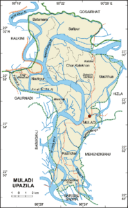 মুলাদী উপজেলার ইউনিয়ন সমূহ