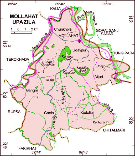 মোল্লাহাট উপজেলার ইউনিয়ন সমূহ