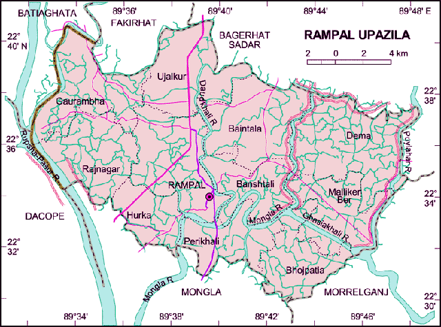 রামপাল উপজেলার ইউনিয়ন সমূহ