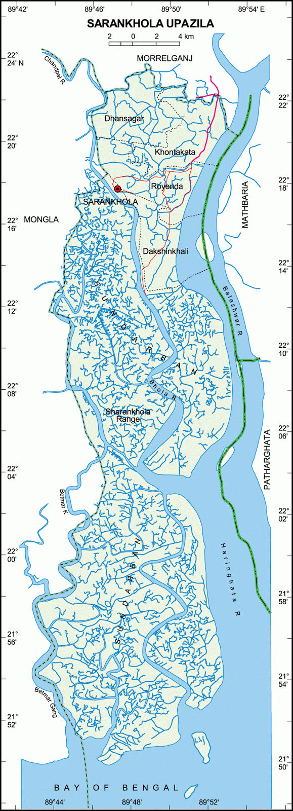 শরণখোলা উপজেলার ইউনিয়ন সমূহ