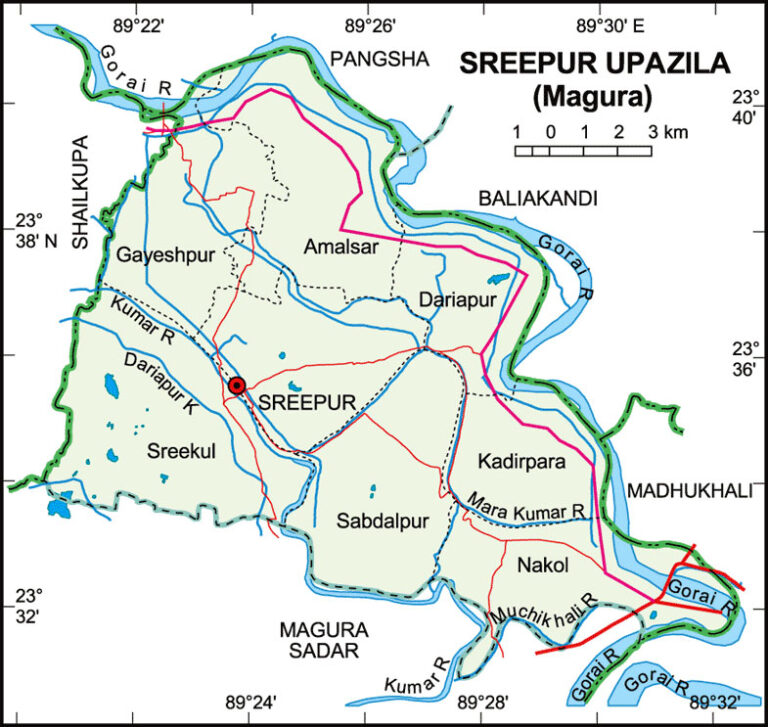 শ্রীপুর উপজেলার ইউনিয়ন সমূহ