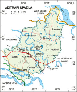 আদিতমারী উপজেলার ইউনিয়ন সমূহ