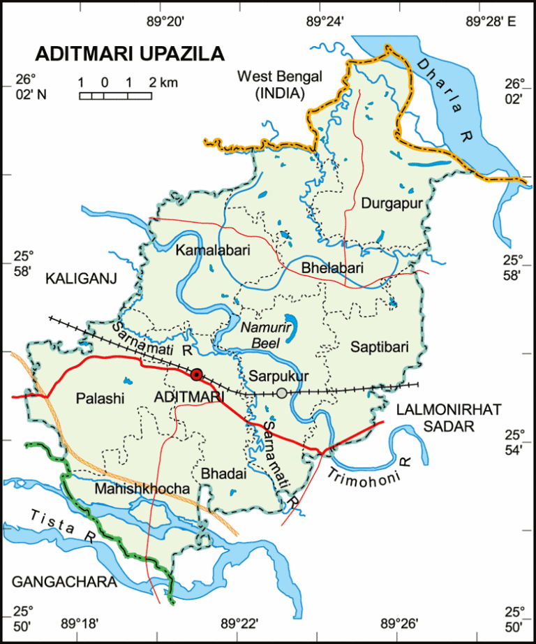 আদিতমারী উপজেলার ইউনিয়ন সমূহ