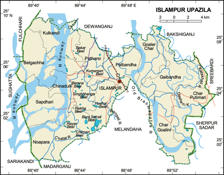 ইসলামপুর উপজেলার ইউনিয়ন সমূহ