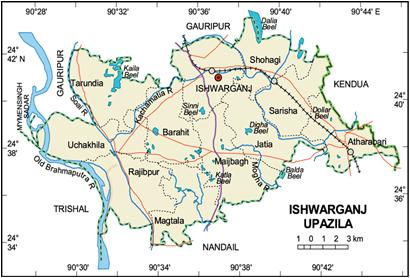 ঈশ্বরগঞ্জ উপজেলার ইউনিয়ন সমূহ