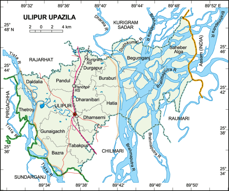 উলিপুর উপজেলার ইউনিয়ন সমূহ