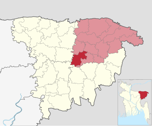 ওসমানী নগর উপজেলার ইউনিয়ন সমূহ