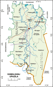 কমলগঞ্জ উপজেলার ইউনিয়ন সমূহ