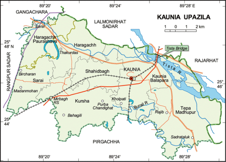 কাউনিয়া উপজেলার ইউনিয়ন সমূহ