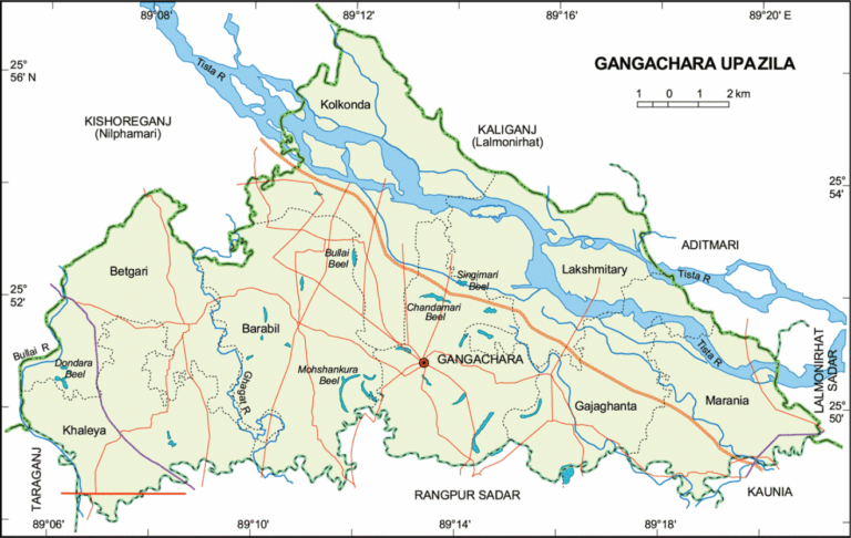 গংগাচড়া উপজেলার ইউনিয়ন সমূহ