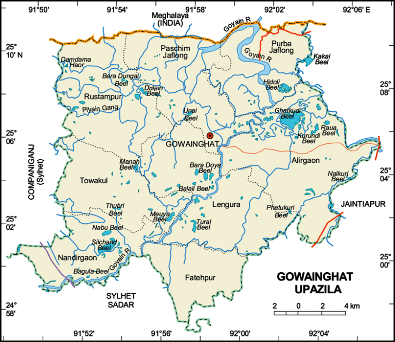 গোয়াইনঘাট উপজেলার ইউনিয়ন সমূহ