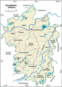 গোলাপগঞ্জ উপজেলার ইউনিয়ন সমূহ