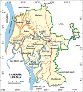 চকরিয়া উপজেলার ইউনিয়ন সমূহ