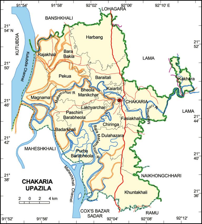 চকরিয়া উপজেলার ইউনিয়ন সমূহ