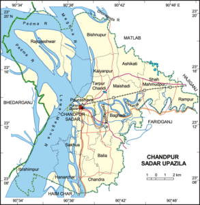 চাঁদপুর সদর উপজেলার ইউনিয়ন সমূহ