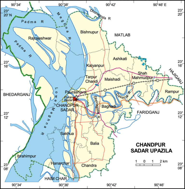 চাঁদপুর সদর উপজেলার ইউনিয়ন সমূহ