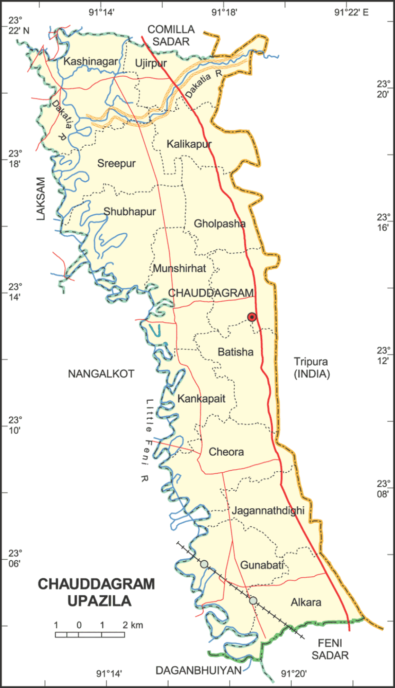 চৌদ্দগ্রাম উপজেলার ইউনিয়ন সমূহ