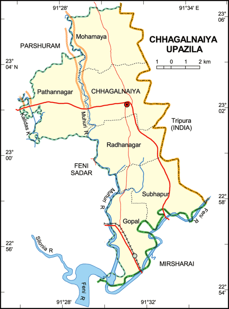 ছাগলনাইয়া উপজেলার ইউনিয়ন সমূহ