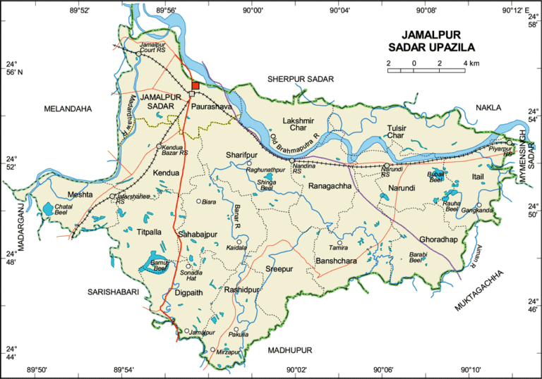 জামালপুর সদর উপজেলার ইউনিয়ন সমূহ