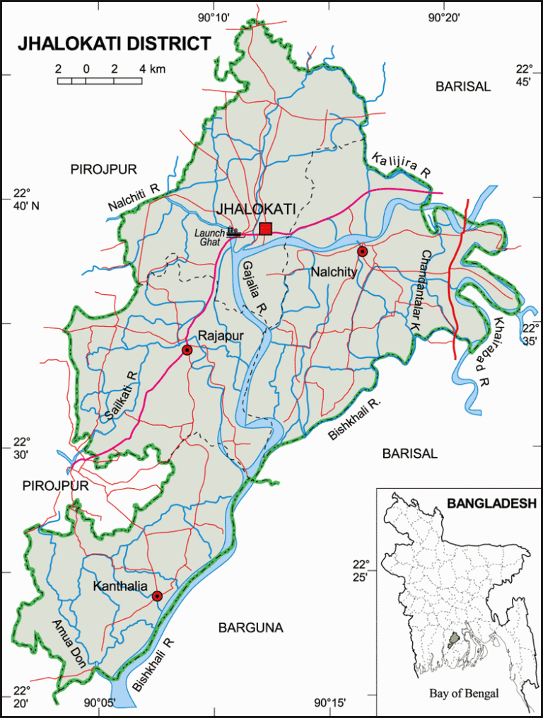 ঝালকাঠি সদর উপজেলার ইউনিয়ন সমূহ