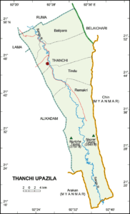 থানচি উপজেলার ইউনিয়ন সমূহ