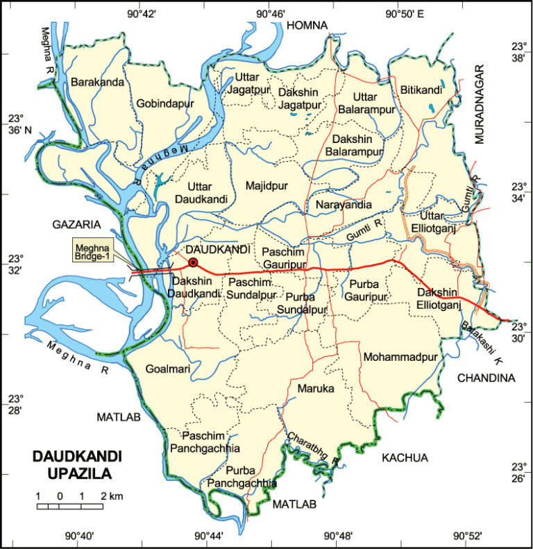 দাউদকান্দি উপজেলার ইউনিয়ন সমূহ