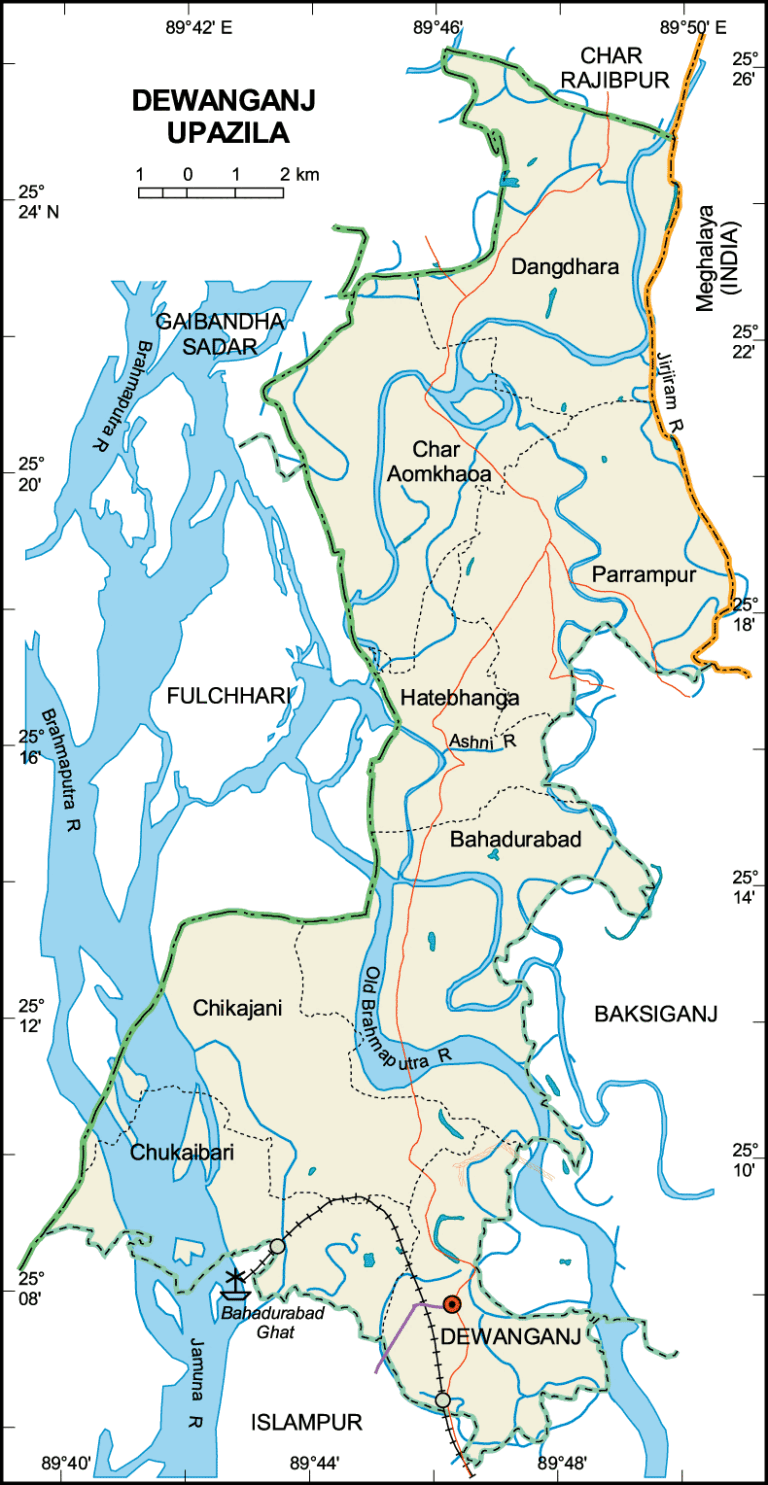দেওয়ানগঞ্জ উপজেলার ইউনিয়ন সমূহ