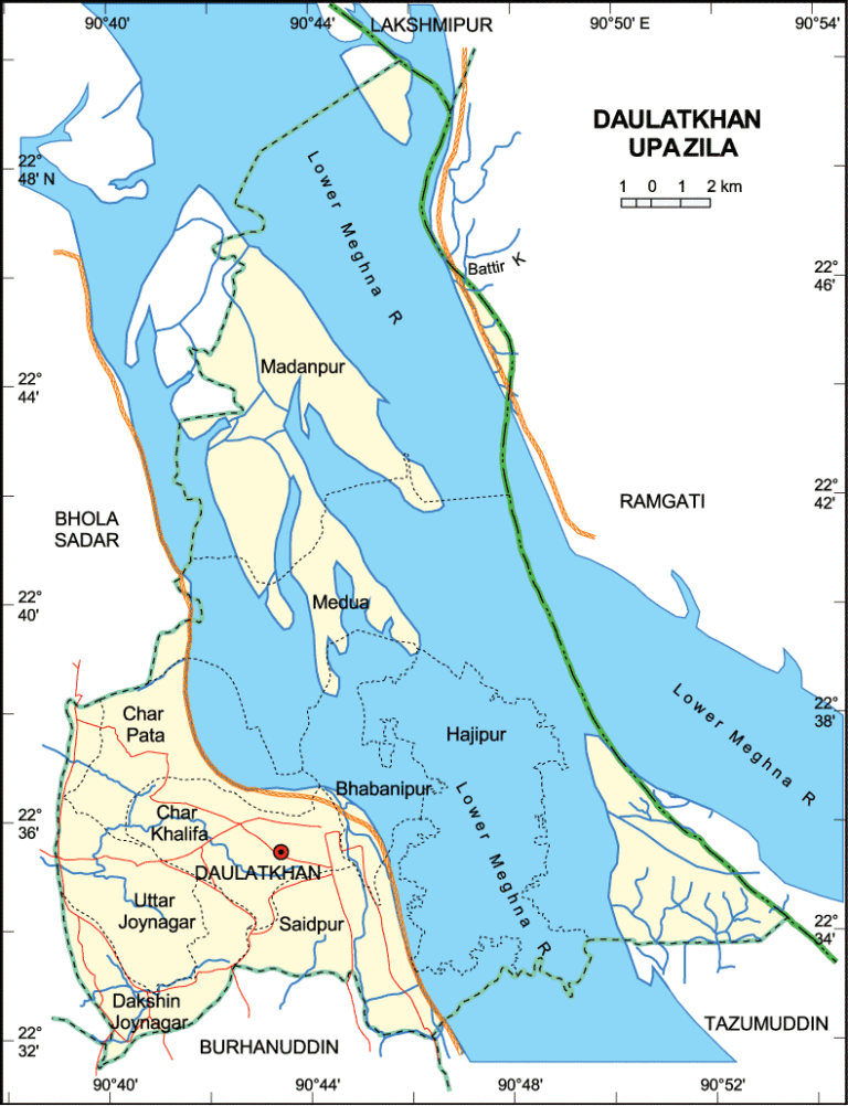 দৌলতখান উপজেলার ইউনিয়ন সমূহ