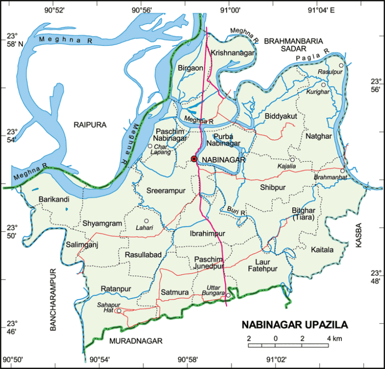 নবীনগর উপজেলার ইউনিয়ন সমূহ
