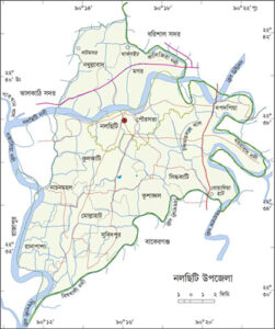 নলছিটি উপজেলার ইউনিয়ন সমূহ