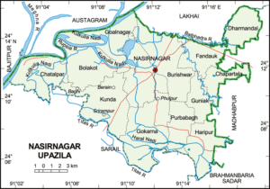 নাসিরনগর উপজেলার ইউনিয়ন সমূহ